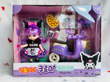 Sanrio Kuromi x Little Mimi Doll Pizza Shop Playset Sanrio